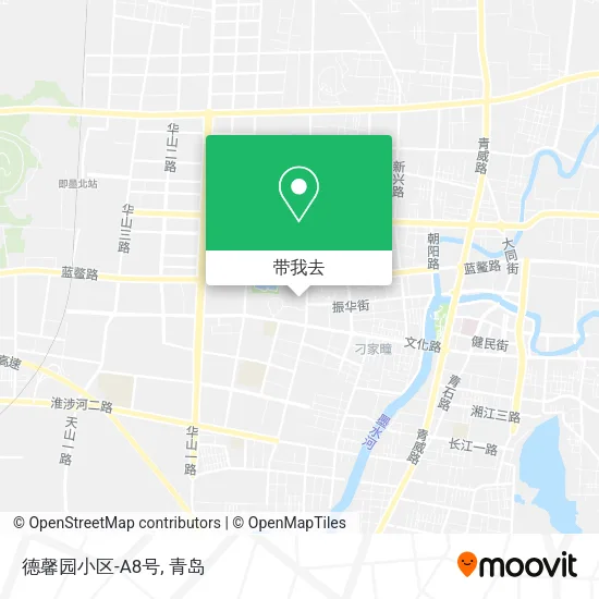 德馨园小区-A8号地图