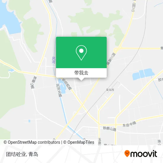团结砼业地图