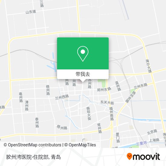 胶州湾医院-住院部地图