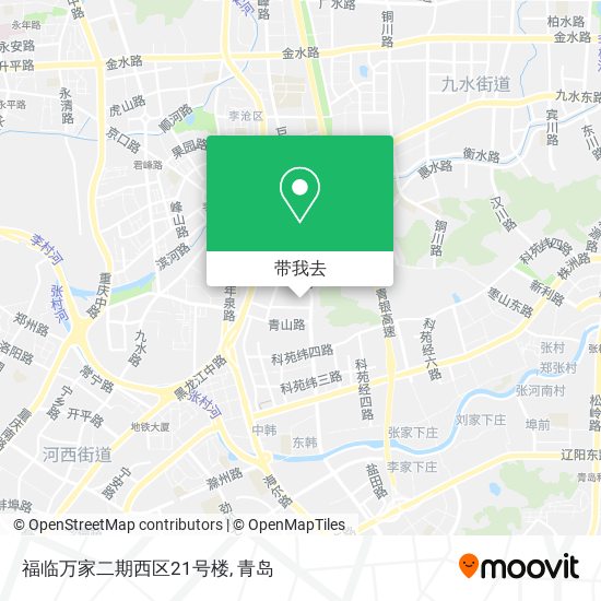 福临万家二期西区21号楼地图