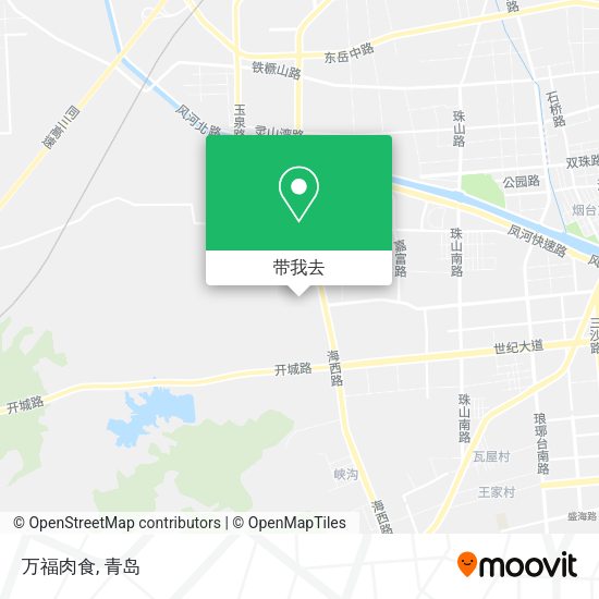 万福肉食地图