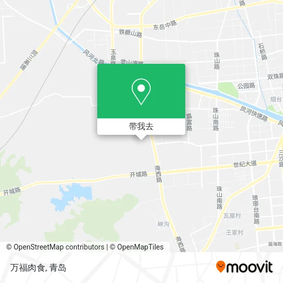 万福肉食地图