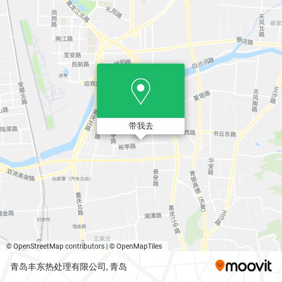 青岛丰东热处理有限公司地图