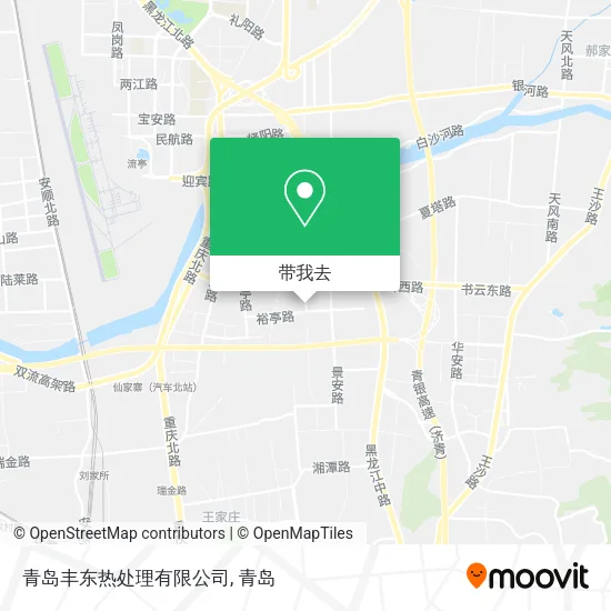 青岛丰东热处理有限公司地图
