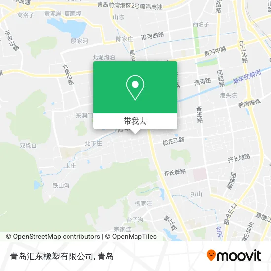 青岛汇东橡塑有限公司地图