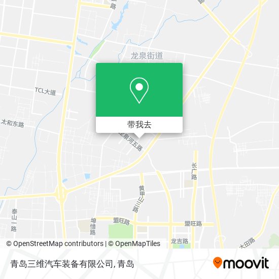 青岛三维汽车装备有限公司地图