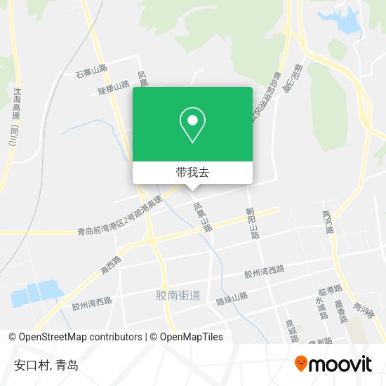 安口村地图