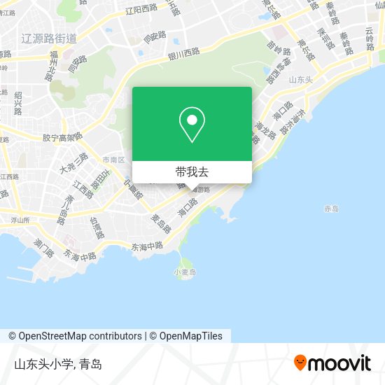山东头小学地图