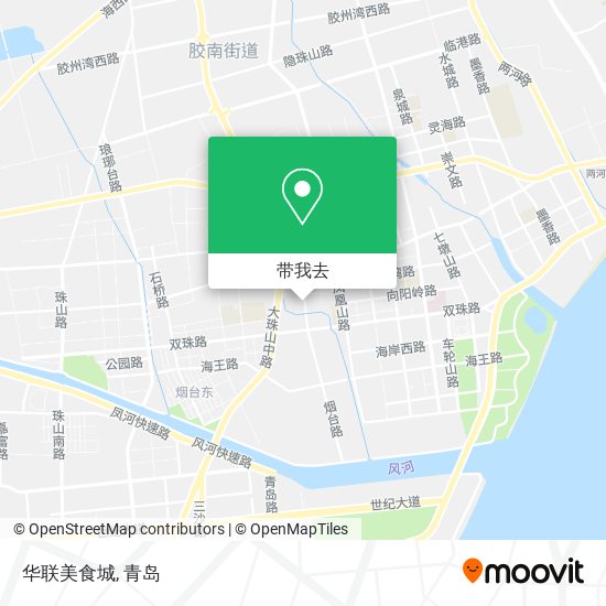 华联美食城地图