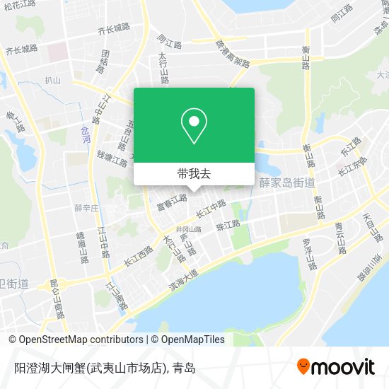 阳澄湖大闸蟹(武夷山市场店)地图