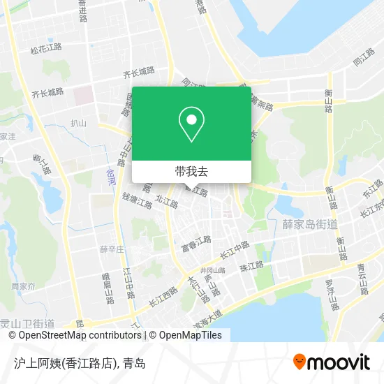 沪上阿姨(香江路店)地图