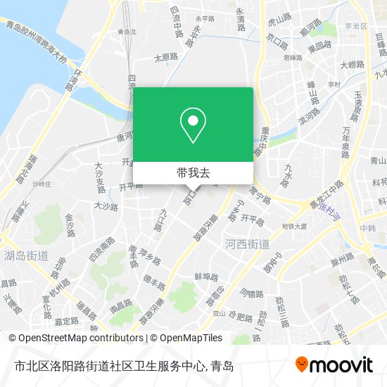 市北区洛阳路街道社区卫生服务中心地图