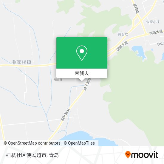 杻杭社区便民超市地图