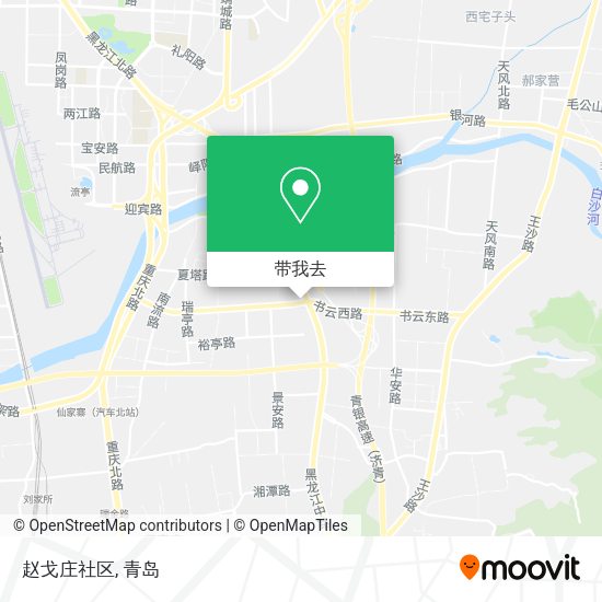 赵戈庄社区地图