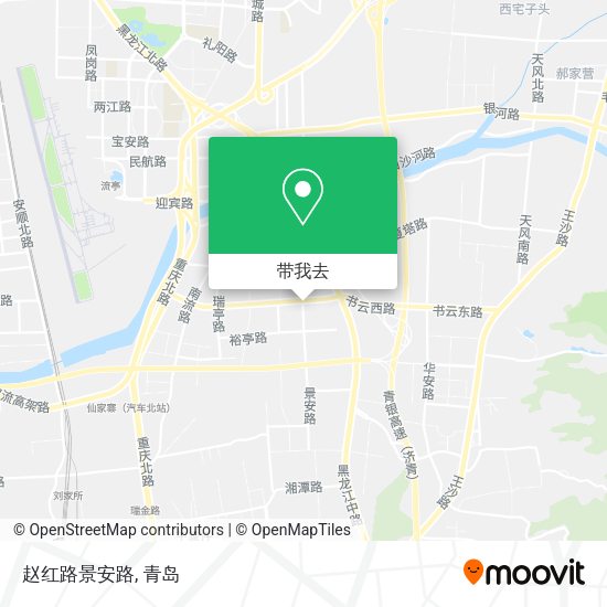 赵红路景安路地图