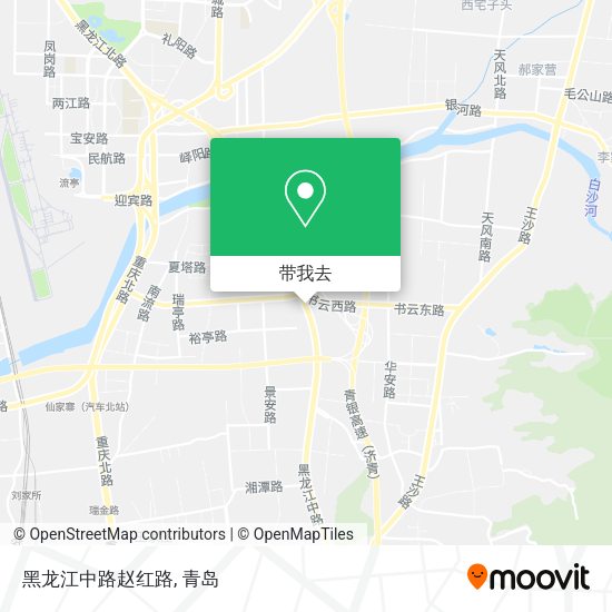黑龙江中路赵红路地图