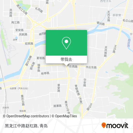 黑龙江中路赵红路地图