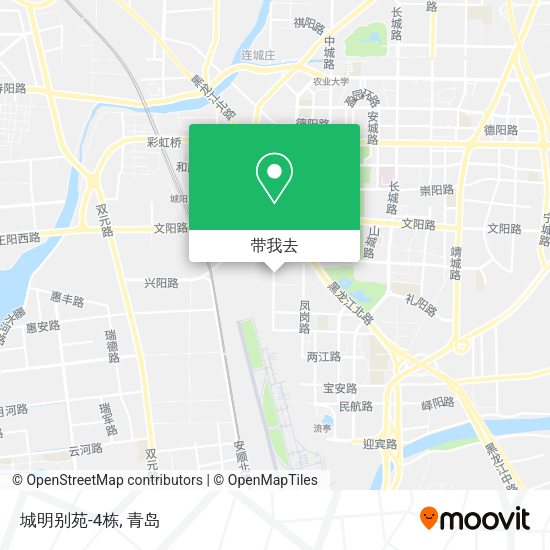 城明别苑-4栋地图