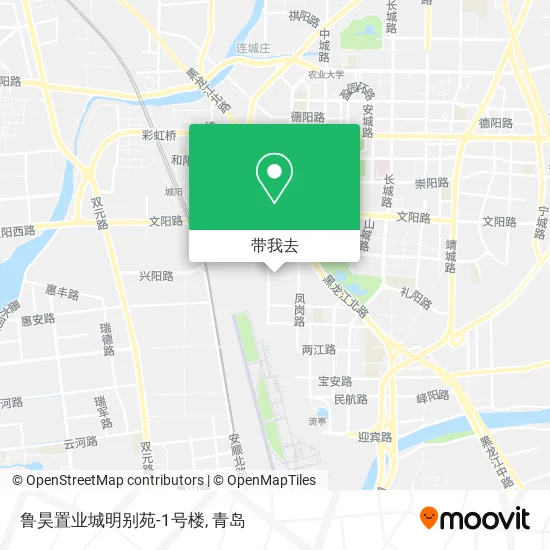 鲁昊置业城明别苑-1号楼地图