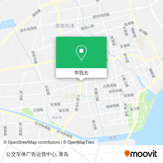 公交车体广告运营中心地图
