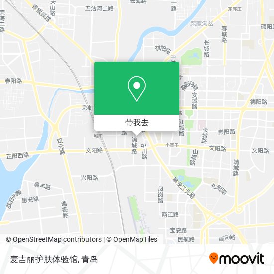 麦吉丽护肤体验馆地图