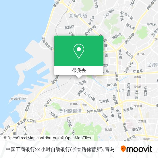 中国工商银行24小时自助银行(长春路储蓄所)地图