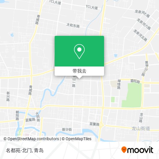 名都苑-北门地图