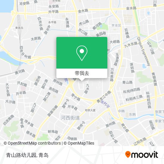 青山路幼儿园地图