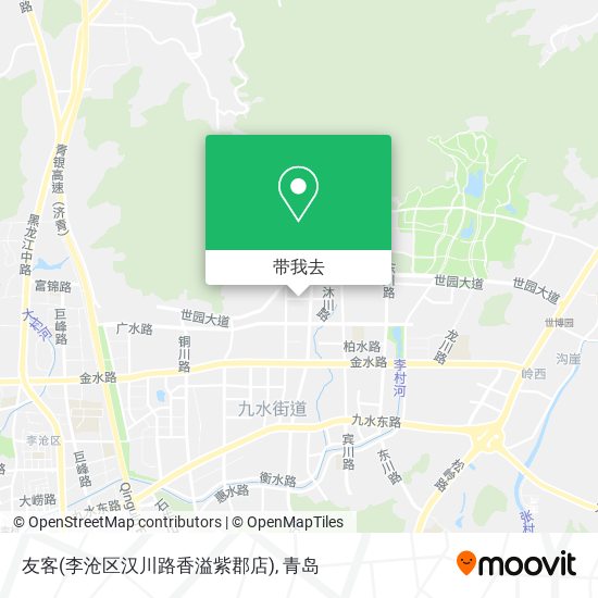 友客(李沧区汉川路香溢紫郡店)地图