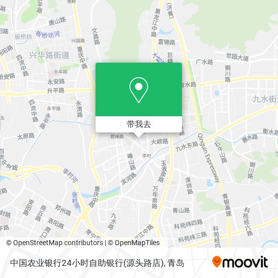 中国农业银行24小时自助银行(源头路店)地图