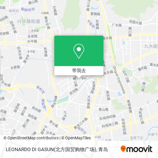 LEONARDO DI GASUN(北方国贸购物广场)地图