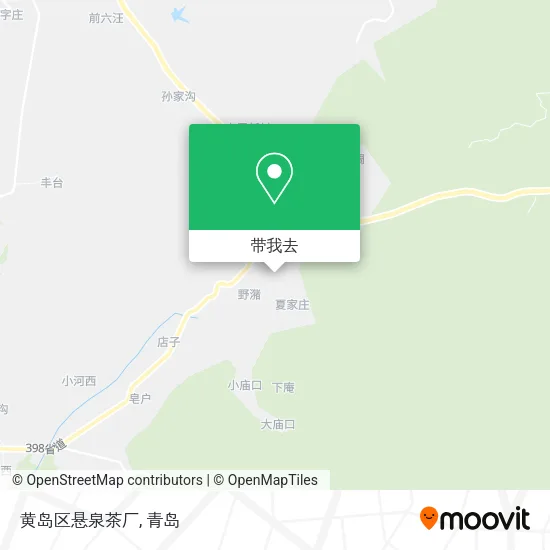 黄岛区悬泉茶厂地图