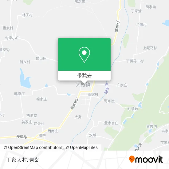 丁家大村地图