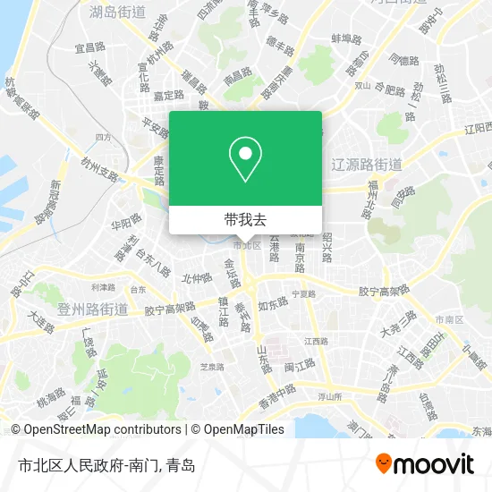 市北区人民政府-南门地图