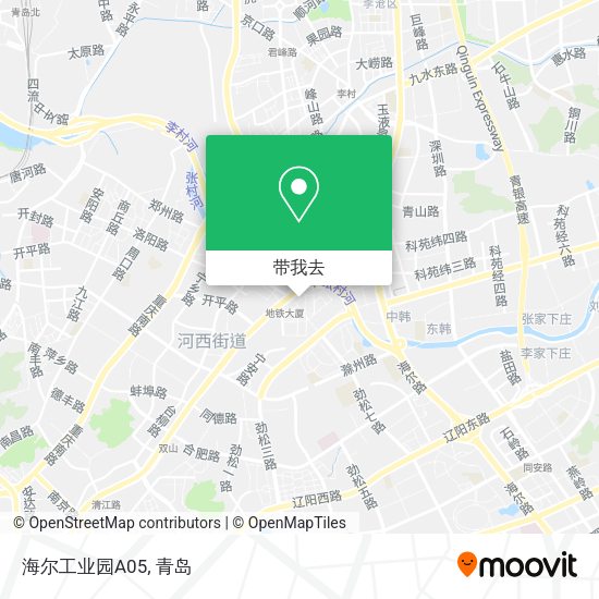 海尔工业园A05地图