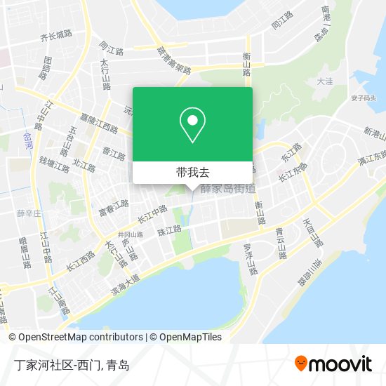 丁家河社区-西门地图