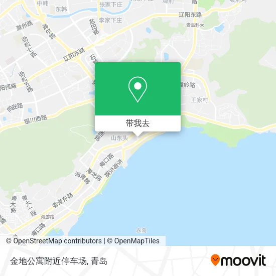 金地公寓附近停车场地图