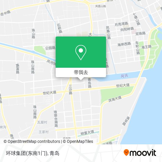 环球集团(东南1门)地图