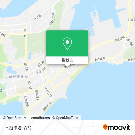 卓越维港地图