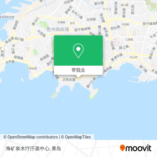 海矿泉水疗汗蒸中心地图