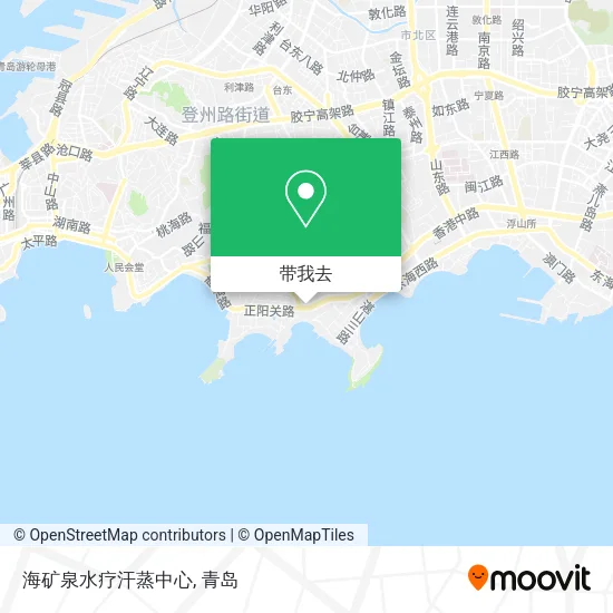 海矿泉水疗汗蒸中心地图