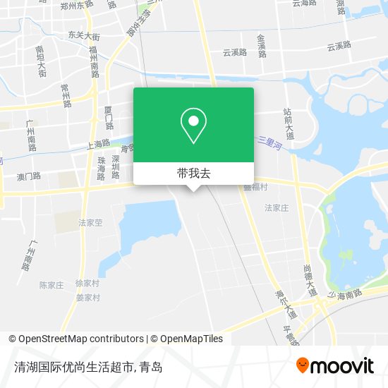 清湖国际优尚生活超市地图