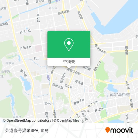 荣港壹号温泉SPA地图
