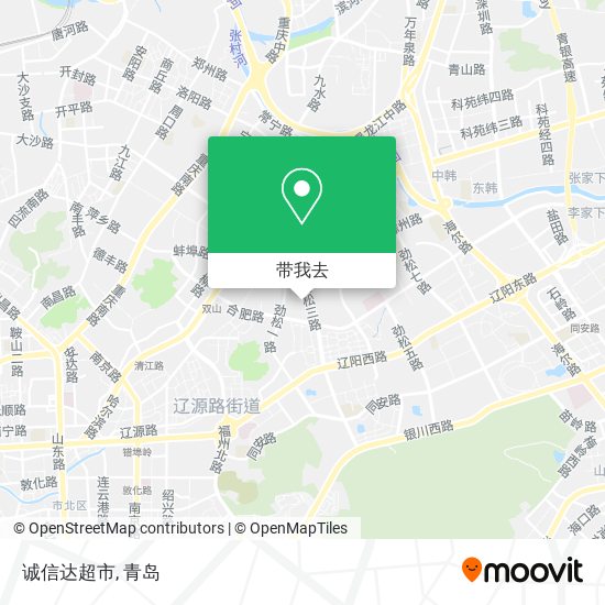 诚信达超市地图