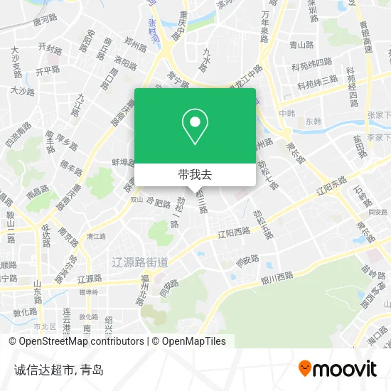 诚信达超市地图