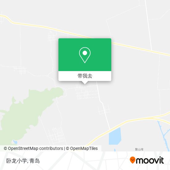 卧龙小学地图
