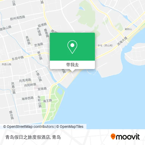 青岛假日之旅度假酒店地图