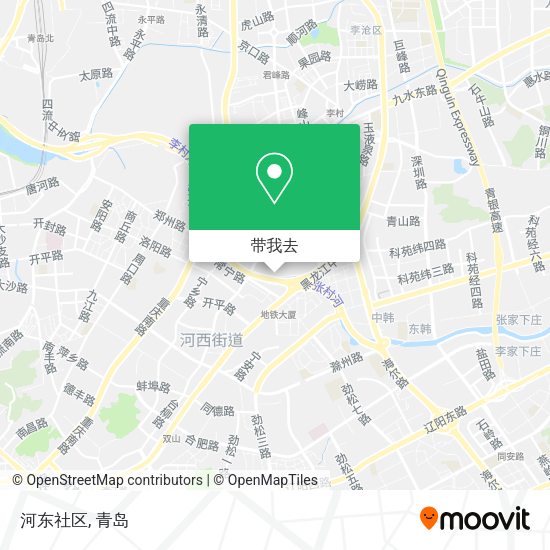 河东社区地图