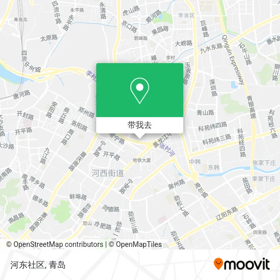 河东社区地图