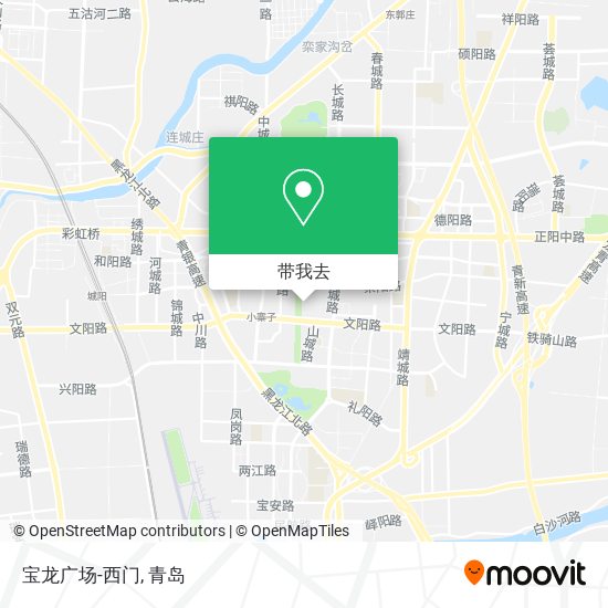 宝龙广场-西门地图